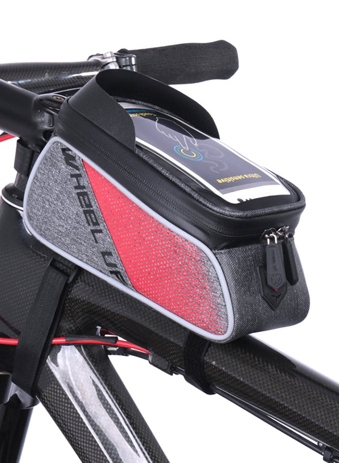 ويل آب حقيبة دراجة تثبت على مقود الدراجة مزودة بحامل هاتف يعمل باللمس 0.19كيلوجرام - Image 2